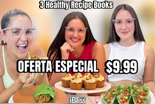 Oferta Especial: 3 Recetas por $9.99